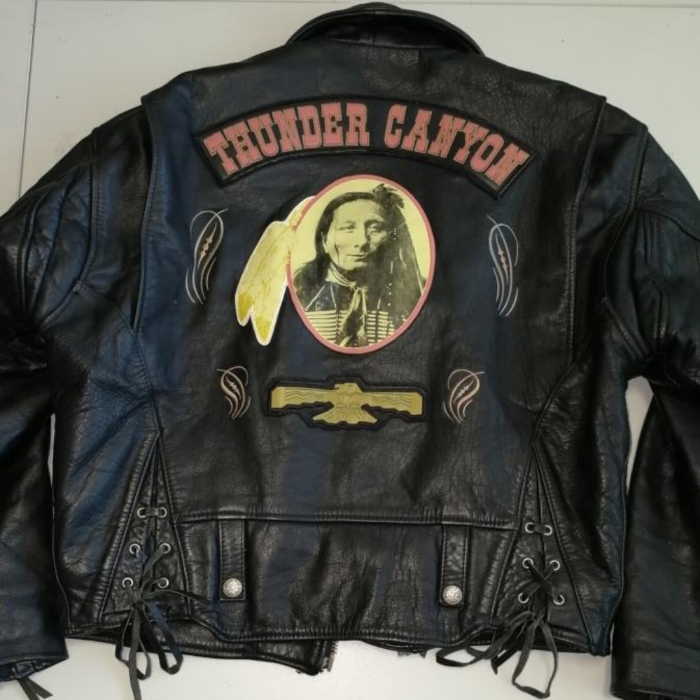 1994 Avirex Thunder Canyon Leather Jacket